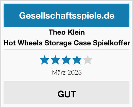 Theo Klein Hot Wheels Storage Case Spielkoffer Test