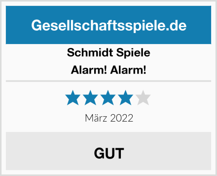 Schmidt Spiele Alarm! Alarm! Test