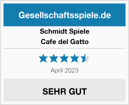 Schmidt Spiele Cafe del Gatto Test