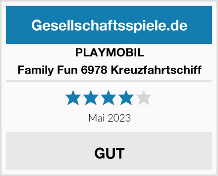 PLAYMOBIL Family Fun 6978 Kreuzfahrtschiff Test