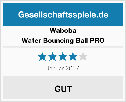 Waboba Water Bouncing Ball PRO Test