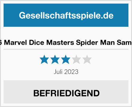  Wizkids 272146 Marvel Dice Masters Spider Man Sammelkartenspiel Test