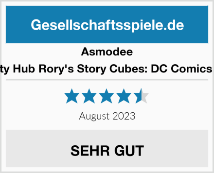 Asmodee Creativity Hub Rory's Story Cubes: DC Comics Batman Test
