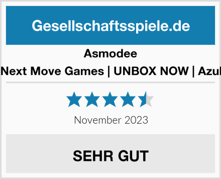 Asmodee Next Move Games | UNBOX NOW | Azul Test