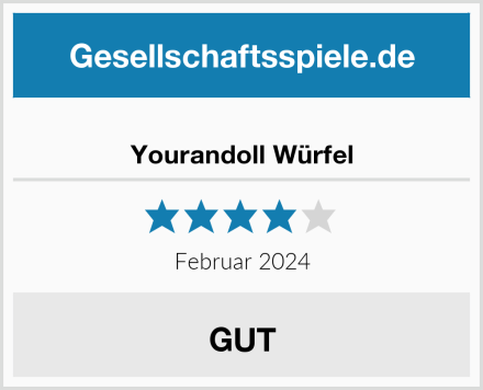  Yourandoll Würfel Test
