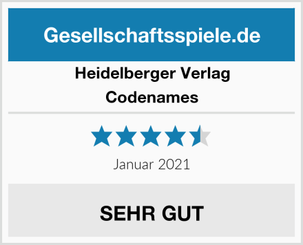 Heidelberger Verlag Codenames Test