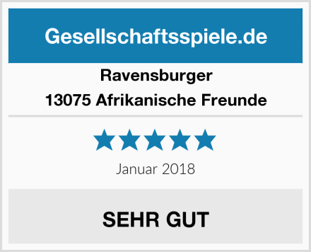 Ravensburger 13075 Afrikanische Freunde Test
