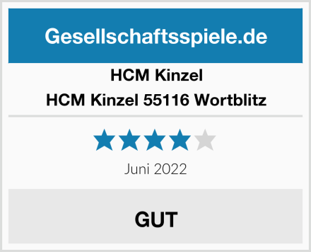 Bookmark Verlag HCM Kinzel 55116 Wortblitz Test