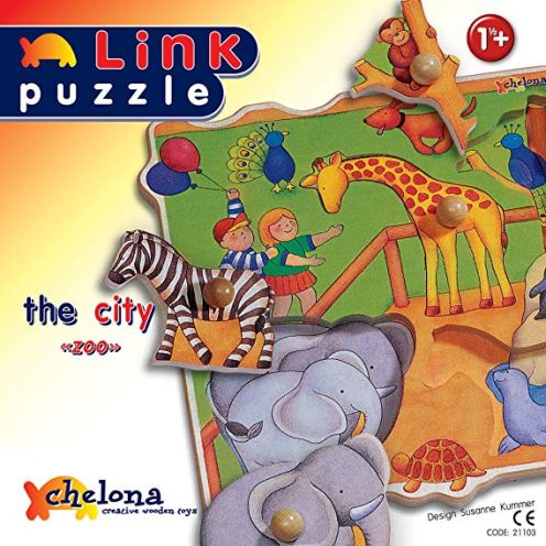 Chelona Wooden Puzzle City Puzzle 21103 "Zoo""