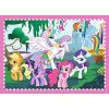Trefl 34153 - Puzzle 4-in-1 My Little Pony