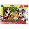 Trefl Mickey Mouse in the Countryside Frame-Puzzle