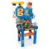 Smoby 360715 – Bob der Baumeister Werkbank-Center mit Kran Kinderspielzeug