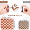  Peradix Schachspiel mit Aufbewahrungsbeutel