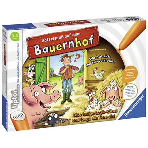 Ravensburger tiptoi 00830 - Spiel: Rätselspaß auf dem Bauernhof