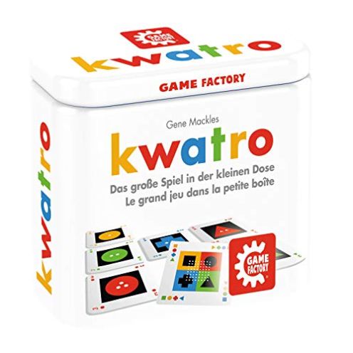  Game Factory 646195 Kwatro Mini-Kartenspiel