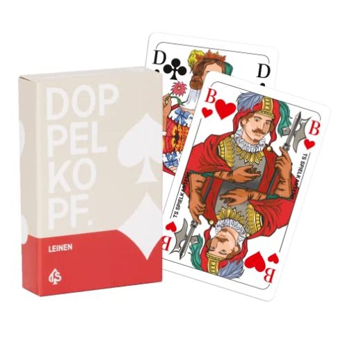TS Spielkarten Doppelkopf Original Leinen Kartenspiel