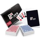 &nbsp; LM$ Pokerkarten Plastik mit Cut Card