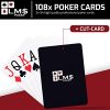  LM$ Pokerkarten Plastik mit Cut Card