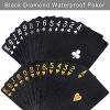  Auihiay 2 Deck mit Wasserdichten Pokerkarten