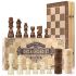Peradix 2 in 1 Schach und Dame Spiel aus Holz