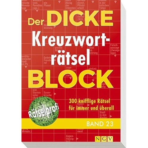  Der dicke Kreuzworträtsel-Block Band 23