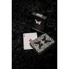  Butterfly Spielkarten in schwarzer/weißer Edition
