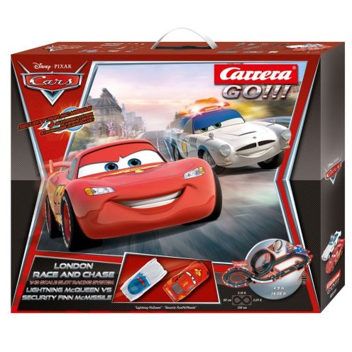 Carrera GO!!! Disney Cars London Race und Chase
