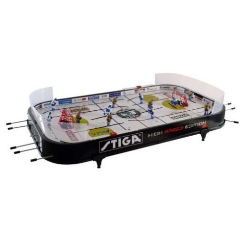 Stiga Tischhockey High Speed Eishockeyspiel 90 x 50 x 8 cm schwarz *TOP* 